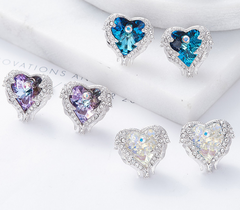 Angel Wings Crystal Earrings