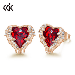 Angel Wings Crystal Earrings